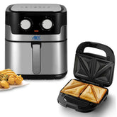 Anex AG-2017 Deluxe Air Fryer - 8 Liters + Premium Sandwich Maker